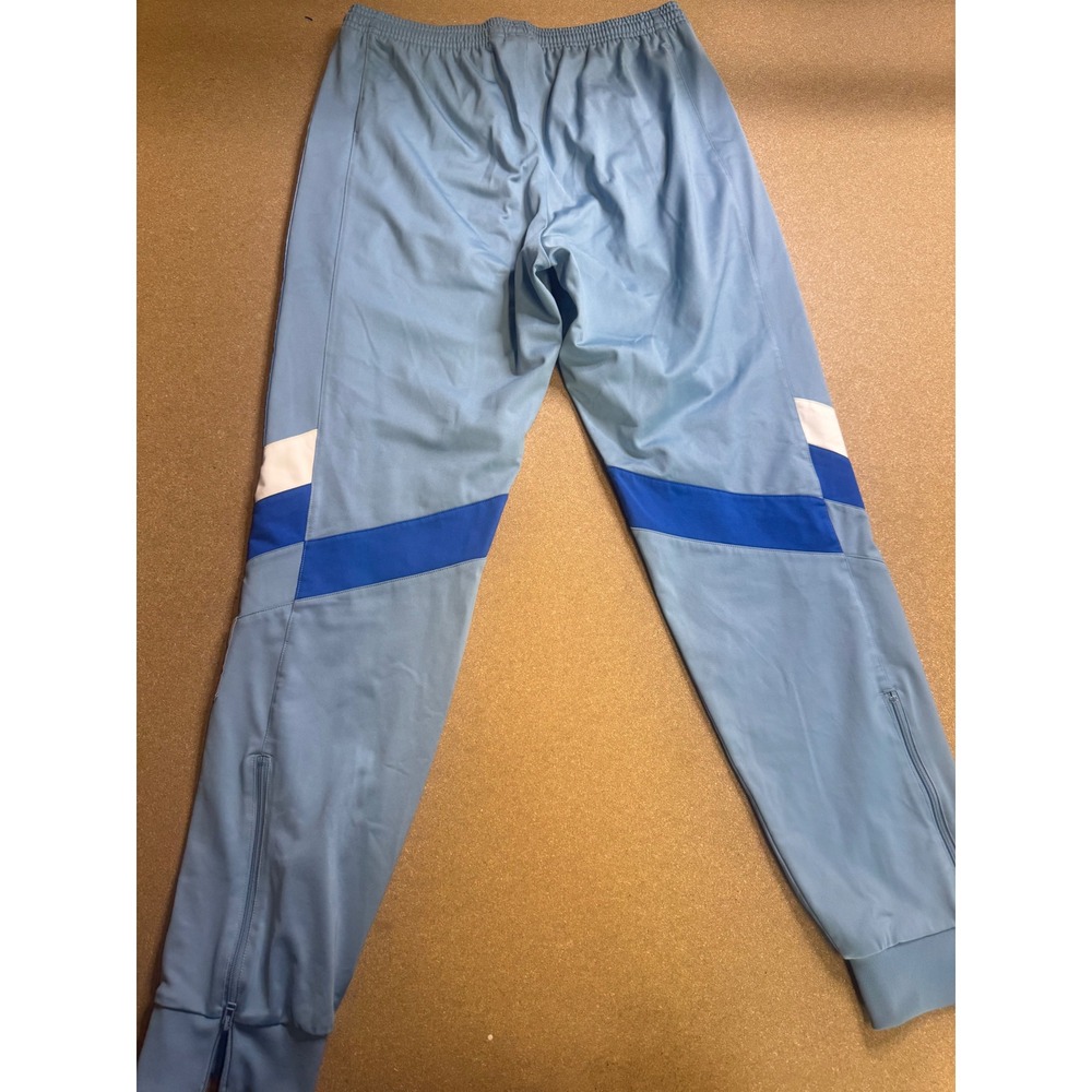 Adidas Originals Light Blue Colorblock Track Pants Mens M Joggers Y2k Trefoil - Picture 4 of 9